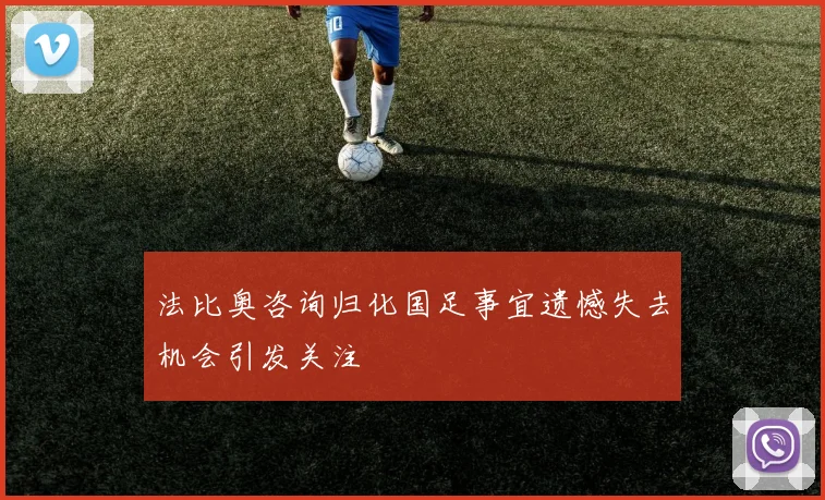法比奥咨询归化国足事宜遗憾失去机会引发关注